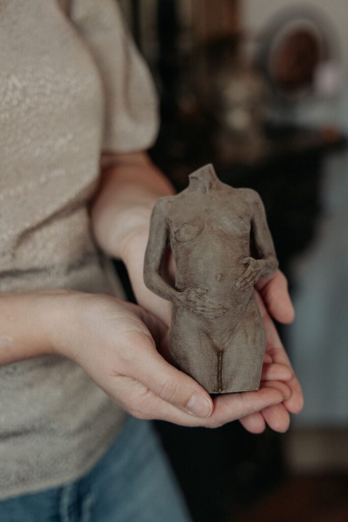 Zwangerschapsbeeldje laten maken bij Bellyprint