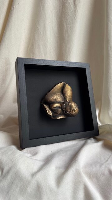 3d Borstvoeding schilderij Bright Goud