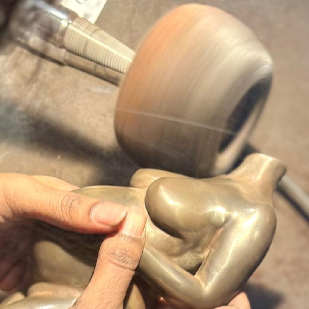 zwangerschapsbeeldje laten maken vakmanschap van Bellyprint