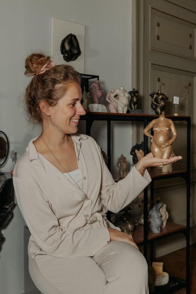 Robin van Bellyprint Eindhovenmet haar eigen Bellyprint